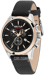 Sector Czarny/Skóra Ø46 mm R3271975004