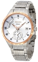 Seiko Biały/Tytan Ø41.2 mm SADA024