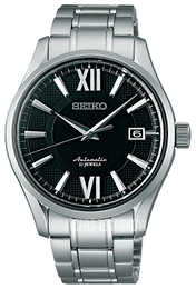 Seiko Dress Czarny/Stal Ø43 mm SARX003