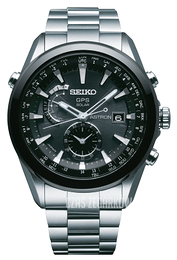 Seiko Solar GPS Czarny/Tytan Ø47 mm SAST003