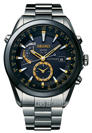 Seiko Solar GPS Czarny/Tytan Ø47 mm SAST005
