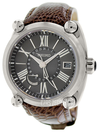 Seiko Dress Szary/Skóra Ø41 mm SBLA003
