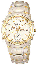 Seiko Biały/Stal Ø38 mm SDWG34