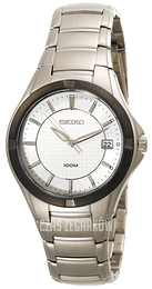 Seiko Srebrny/Stal Ø35 mm SGED97