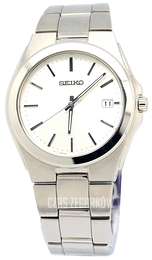 Seiko Biały/Stal Ø37 mm SGEE77P1