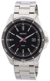 Seiko Czarny/Stal Ø42 mm SGEE91