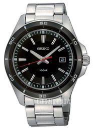 Seiko Czarny/Stal Ø42 mm SGEE91P1