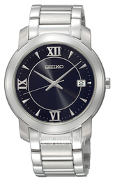 Seiko Dress Czarny/Stal Ø38 mm SGEE95