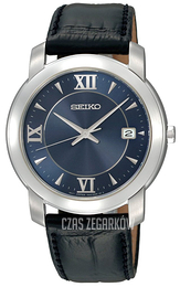 Seiko Niebieski/Skóra Ø38 mm SGEE97