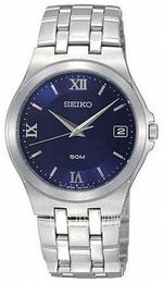 Seiko Dress Niebieski/Stal Ø36 mm SGEF17