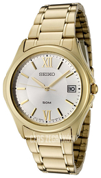 Seiko Srebrny/Pozlacana Ø37 mm SGEF24P1