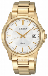 Seiko Srebrny/Stal w odcieniu złota Ø41 mm SGEF56P1