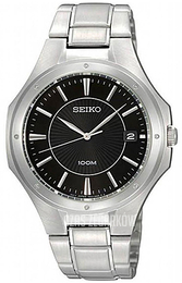 Seiko Czarny/Stal Ø40 mm SGEF61