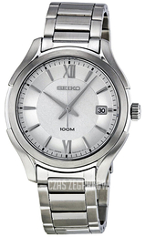 Seiko Srebrny/Stal Ø38 mm SGEF67