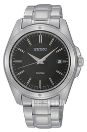 Seiko Dress Czarny/Stal Ø40 mm SGEF81