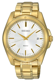 Seiko Dress Srebrny/Stal w odcieniu złota Ø40 mm SGEF86