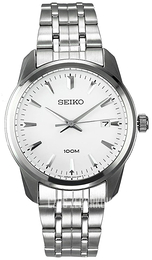 Seiko Biały/Stal Ø38 mm SGEF99