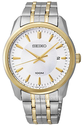 Seiko Srebrny/Pozlacana Ø42 mm SGEG08