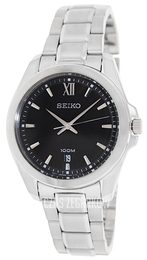 Seiko Dress Czarny/Stal Ø40 mm SGEG61