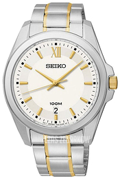 Seiko Biały/Pozlacana Ø40 mm SGEG63