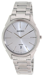 Seiko Dress Srebrny/Stal Ø39 mm SGEG67