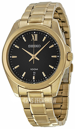 Seiko Czarny/Stal w odcieniu złota Ø41 mm SGEG78