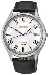 Seiko Dress Srebrny/Skóra Ø40 mm SGEG97P2