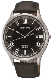 Seiko Czarny/Skóra Ø40 mm SGEG99