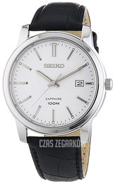 Seiko Dress Biały/Skóra Ø41 mm SGEH17P1