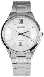 Seiko Srebrny/Stal Ø42.5 mm SGEH51P1