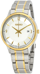 Seiko Classic Srebrny/Stal w odcieniu złota Ø40 mm SGEH82P1