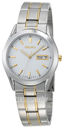 Seiko Dress Biały/Stal Ø36 mm SGFA05