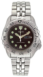 Seiko Divers Czarny/Stal Ø43 mm SHC041