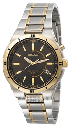 Seiko Czarny/Stal Ø40 mm SKA348