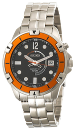 Seiko Sportura Czarny/Stal Ø40 mm SKA411