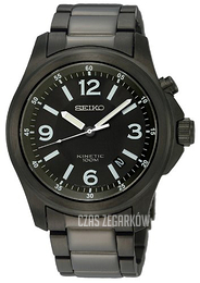 Seiko Kinetic Czarny/Stal Ø41 mm SKA465