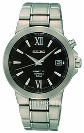 Seiko Dress Czarny/Tytan Ø40 mm SKA483
