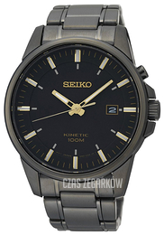 Seiko Kinetic Czarny/Stal Ø42 mm SKA531P1
