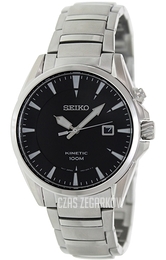 Seiko Dress Czarny/Stal Ø44 mm SKA565