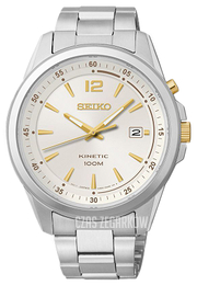 Seiko Srebrny/Stal Ø42 mm SKA601