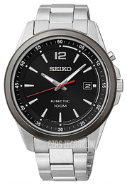 Seiko Czarny/Stal Ø42 mm SKA603