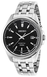 Seiko Czarny/Stal Ø42 mm SKA633P1