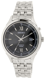 Seiko Kinetic Czarny/Stal Ø43 mm SKA657P1