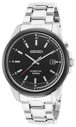 Seiko Kinetic Czarny/Stal Ø42 mm SKA679P1