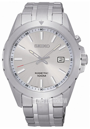 Seiko Kinetic Srebrny/Stal Ø41.6 mm SKA693P1