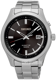 Seiko Kinetic Czarny/Stal Ø42.3 mm SKA719P1