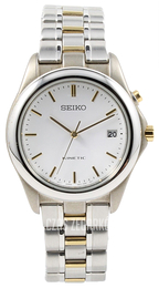 Seiko Biały/Stal Ø41.5 mm SKH639