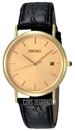 Seiko Szampański/Skóra Ø34 mm SKK696