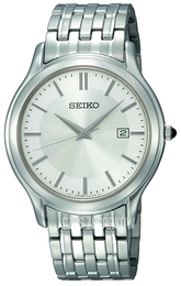 Seiko Srebrny/Stal Ø38 mm SKK703
