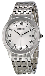 Seiko Srebrny/Stal Ø41 mm SKK705